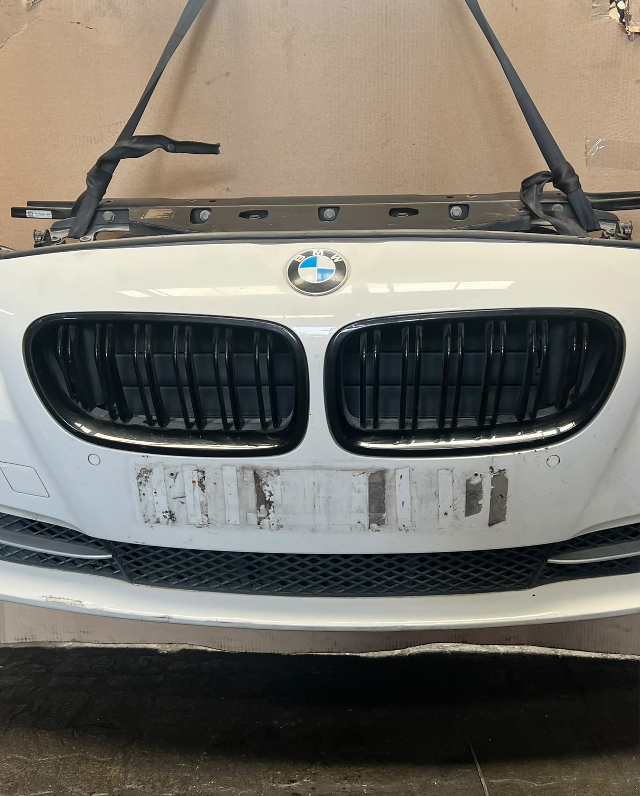 2012 BMW 5 Series F10 Complete Front Nose Cut Bumper Headlights Grille OEM