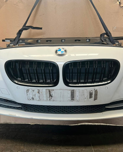 2012 BMW 5 Series F10 Complete Front Nose Cut Bumper Headlights Grille OEM
