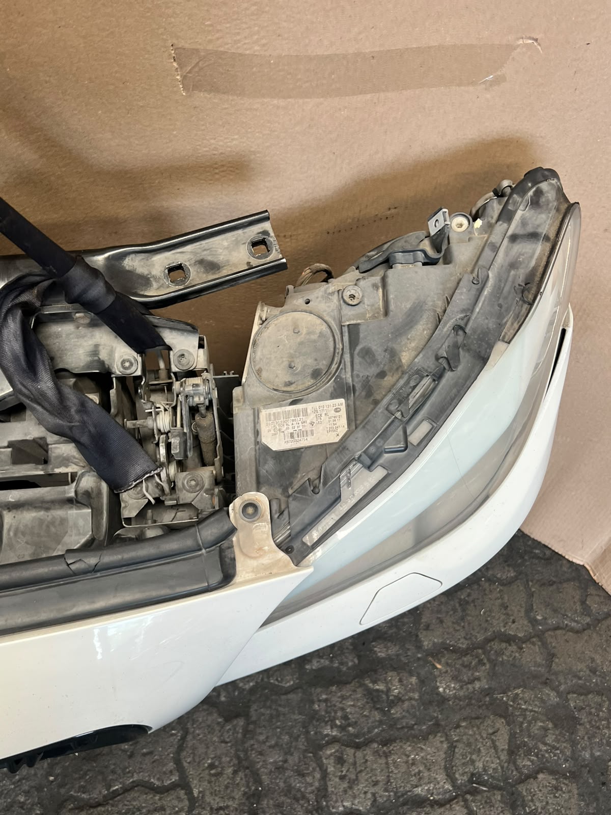 2012 BMW 5 Series F10 Complete Front Nose Cut Bumper Headlights Grille OEM
