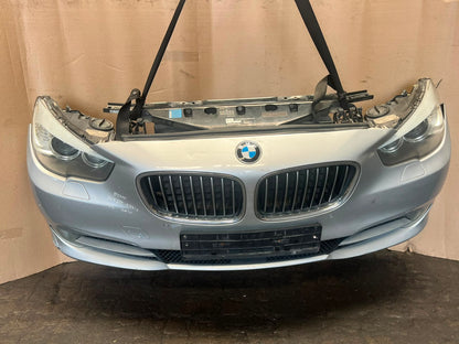 2010 BMW 535i GT F07 N55 Complete Front Nose Cut Headlights Grille Bumper OEM2010 BMW 535i GT F07 N55 Complete Front Nose Cut Headlights Grille Bumper OEM