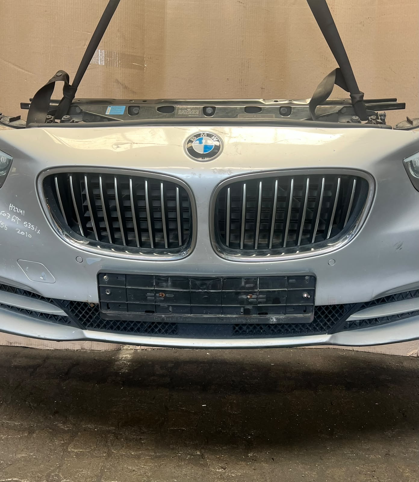 2010 BMW 535i GT F07 N55 Complete Front Nose Cut Headlights Grille Bumper OEM2010 BMW 535i GT F07 N55 Complete Front Nose Cut Headlights Grille Bumper OEM
