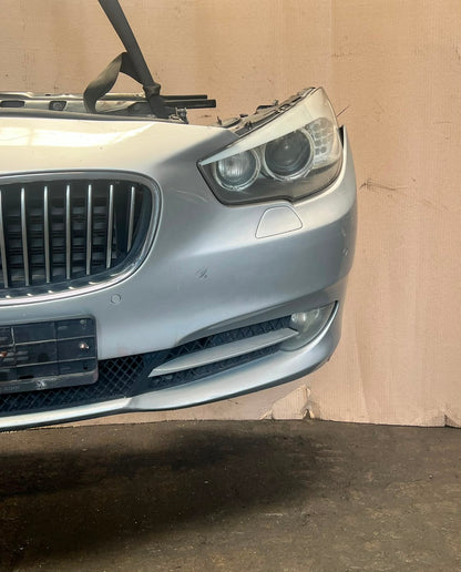 2010 BMW 535i GT F07 N55 Complete Front Nose Cut Headlights Grille Bumper OEM2010 BMW 535i GT F07 N55 Complete Front Nose Cut Headlights Grille Bumper OEM