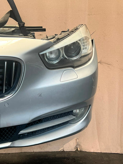 2010 BMW 535i GT F07 N55 Complete Front Nose Cut Headlights Grille Bumper OEM2010 BMW 535i GT F07 N55 Complete Front Nose Cut Headlights Grille Bumper OEM