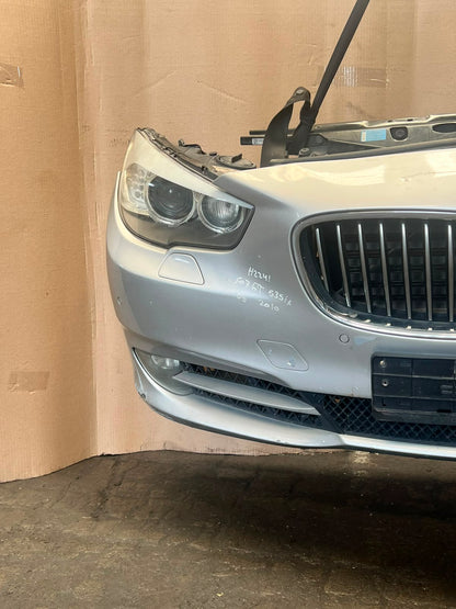 2010 BMW 535i GT F07 N55 Complete Front Nose Cut Headlights Grille Bumper OEM2010 BMW 535i GT F07 N55 Complete Front Nose Cut Headlights Grille Bumper OEM