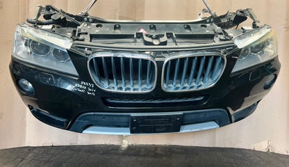 2012 BMW X3 F25 xDrive20i N20 Complete Front Nose Cut Headlights Grille OEM