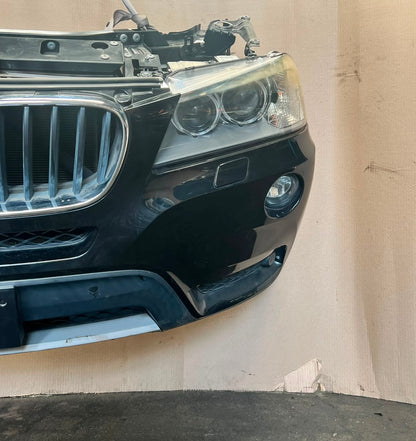 2012 BMW X3 F25 xDrive20i N20 Complete Front Nose Cut Headlights Grille OEM