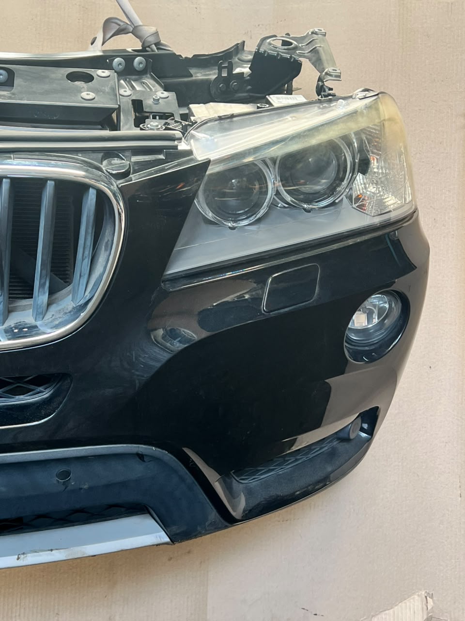 2012 BMW X3 F25 xDrive20i N20 Complete Front Nose Cut Headlights Grille OEM