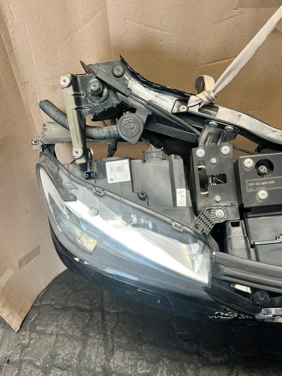 2012 BMW X3 F25 xDrive20i N20 Complete Front Nose Cut Headlights Grille OEM