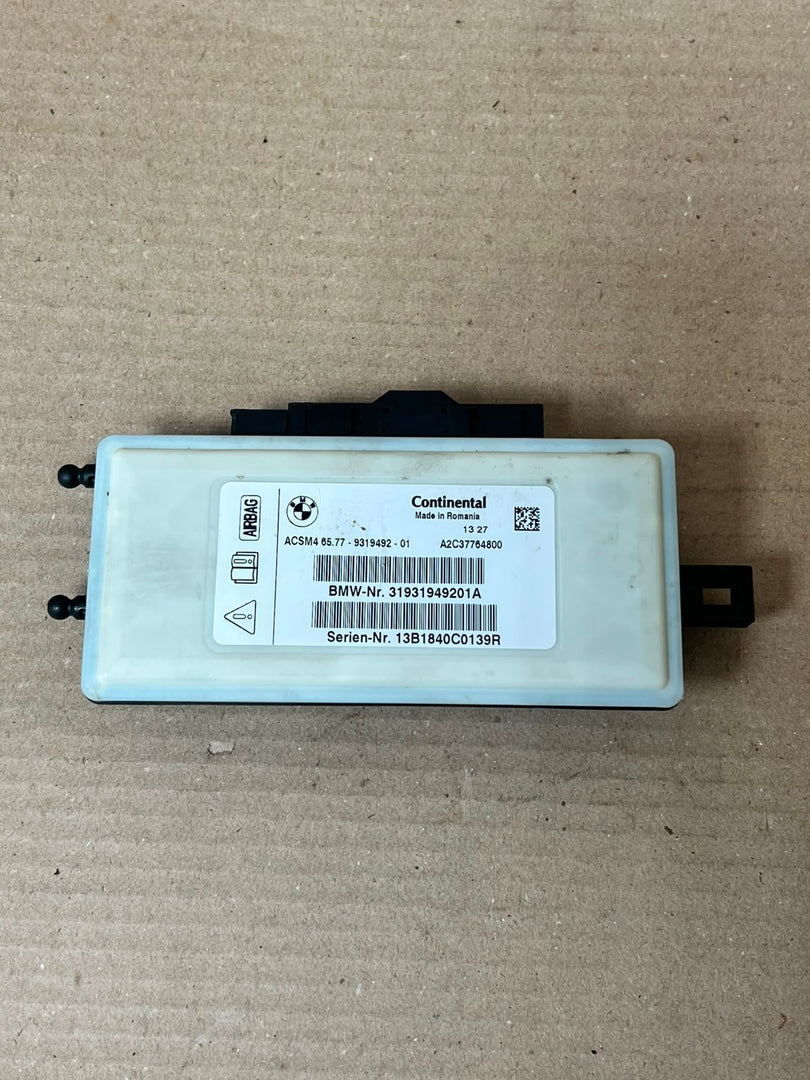 BMW F01 F02 F06 F07 F10 F11 F25 X3 Airbag SRS Control Module 9319492 OEM