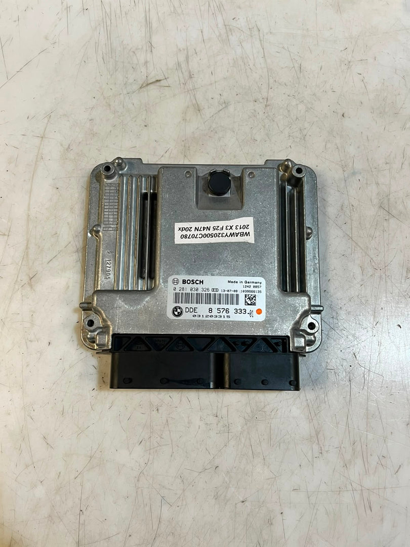 2013 BMW X3 F25 xDrive20d N47N ECU DDE CAS4 Key Set 8576333 OEM