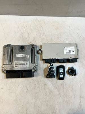 2014 BMW 520d F11 LCI N47N Engine ECU DDE Set 8582181 OEM