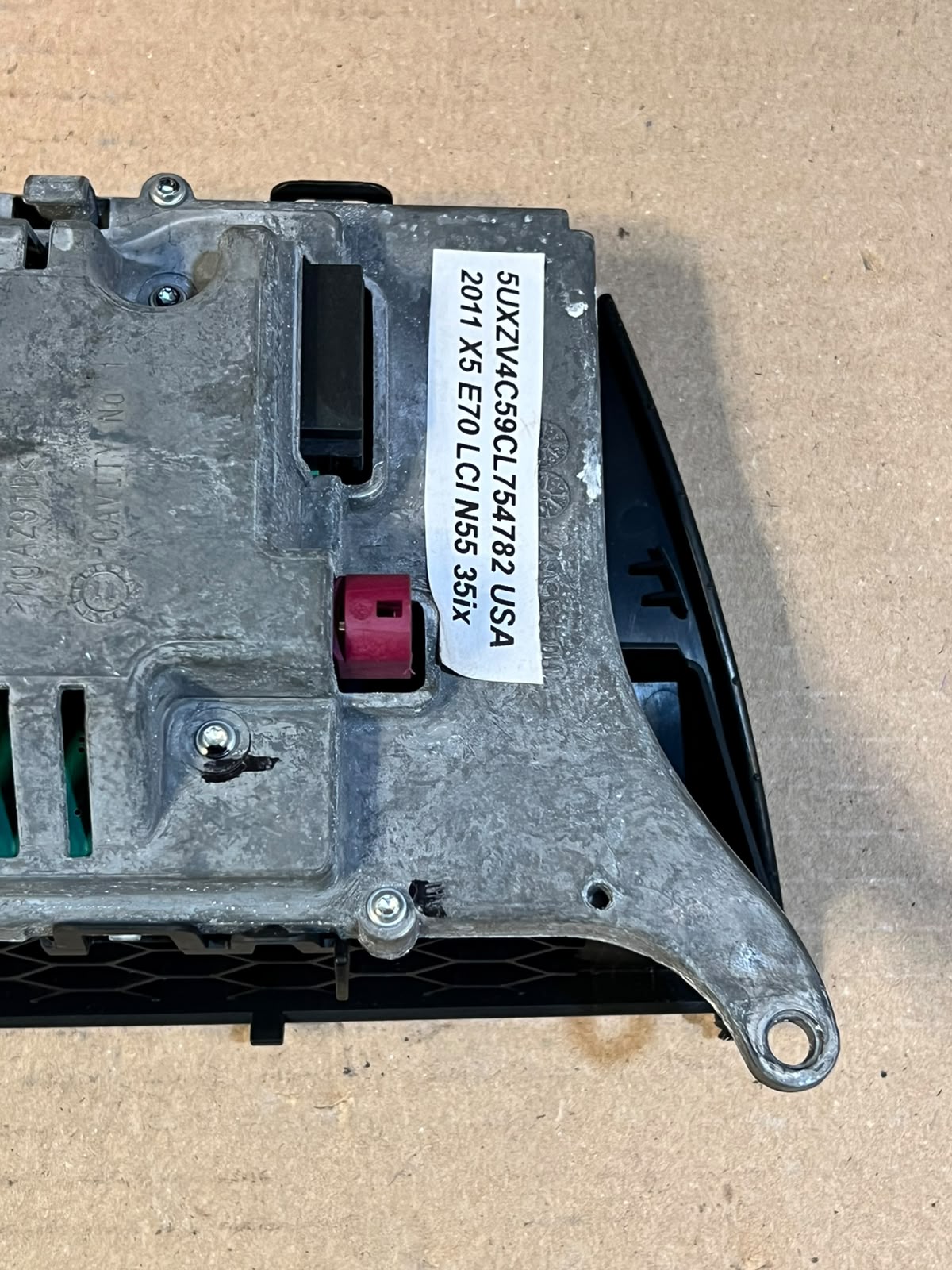 BMW X5 E70 X6 E71 6.5" CID Navigation Display Screen 9233619 OEM 2007-2014
