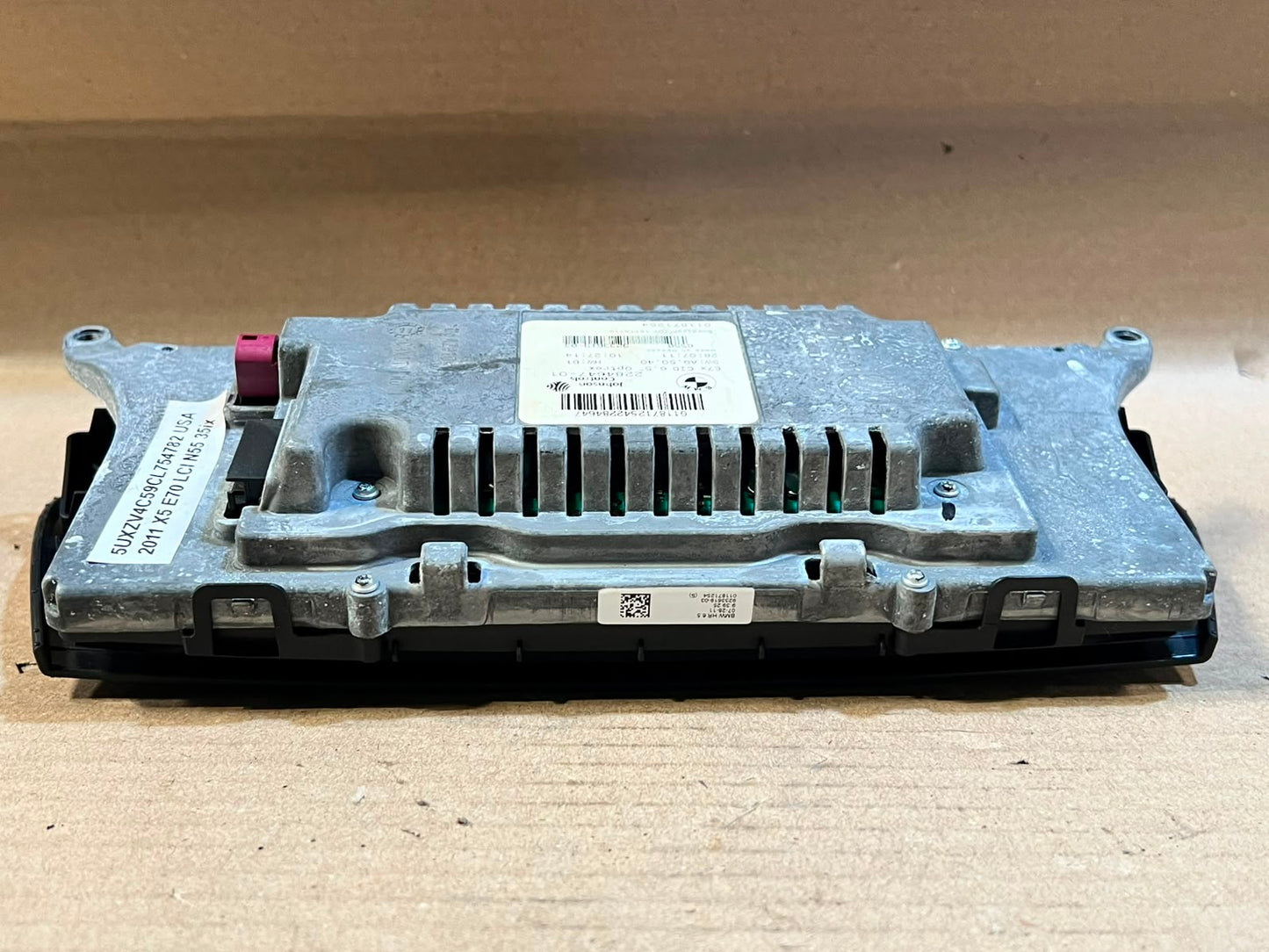BMW X5 E70 X6 E71 6.5" CID Navigation Display Screen 9233619 OEM 2007-2014