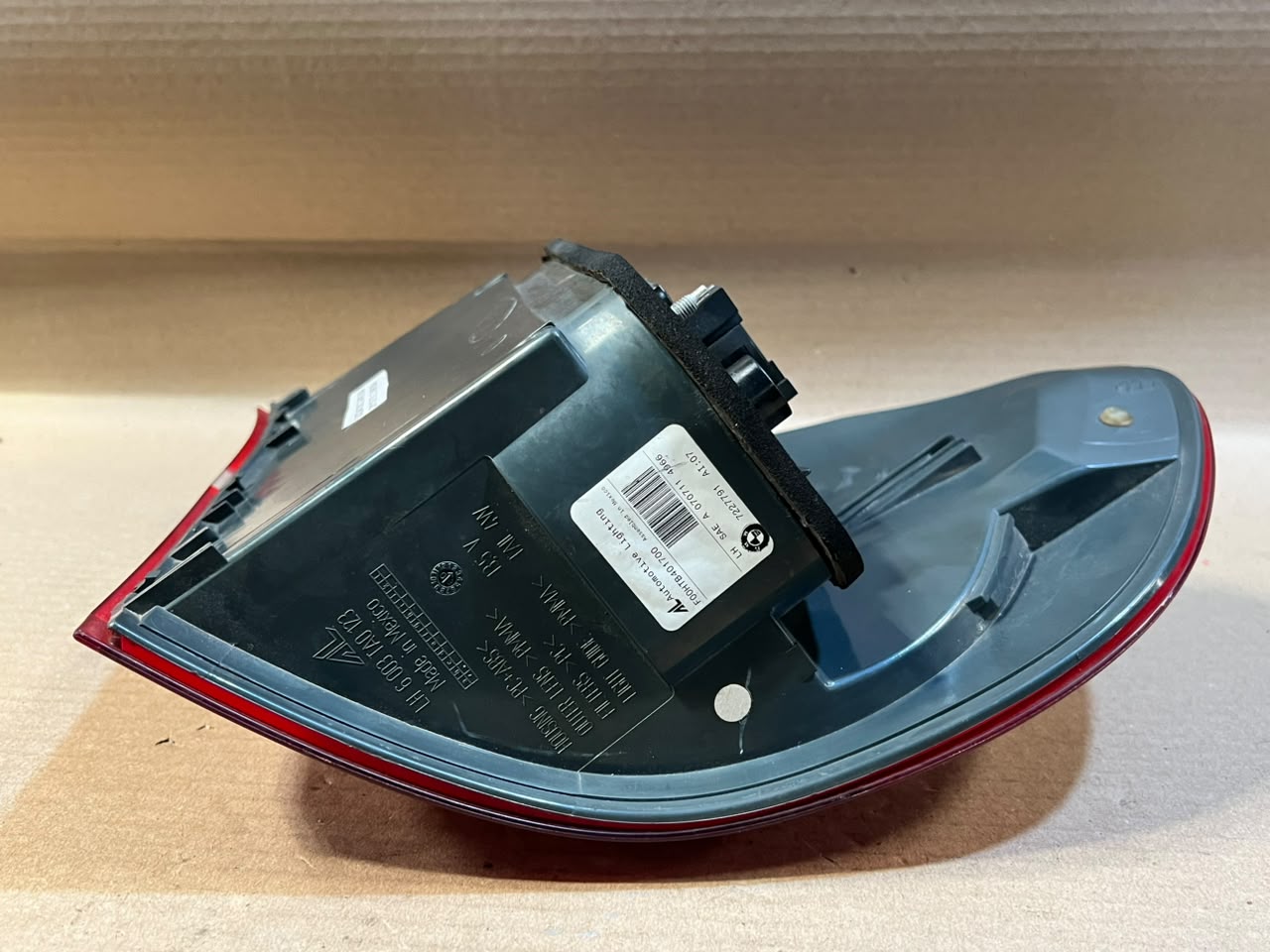 BMW X5 E70 X5M LCI Rear Left Outer Tail Light 7227791 OEM 2011-2013