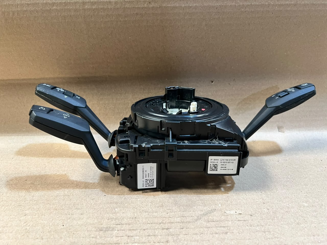 BMW X5 E70 Steering Column Wiper Turn Signal Stalk Switch SZL 9164419 OEM 2006-2013