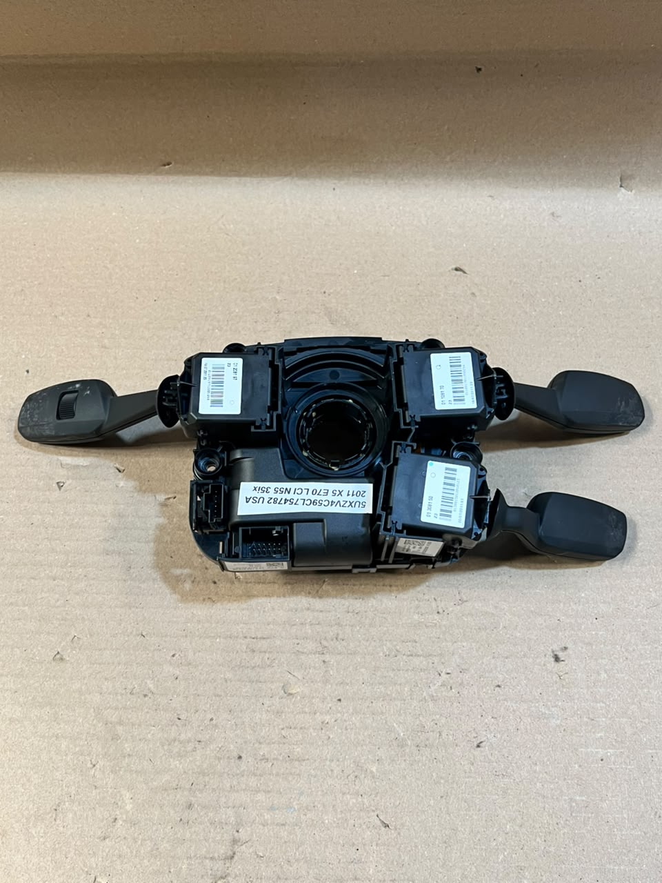BMW X5 E70 Steering Column Wiper Turn Signal Stalk Switch SZL 9164419 OEM 2006-2013