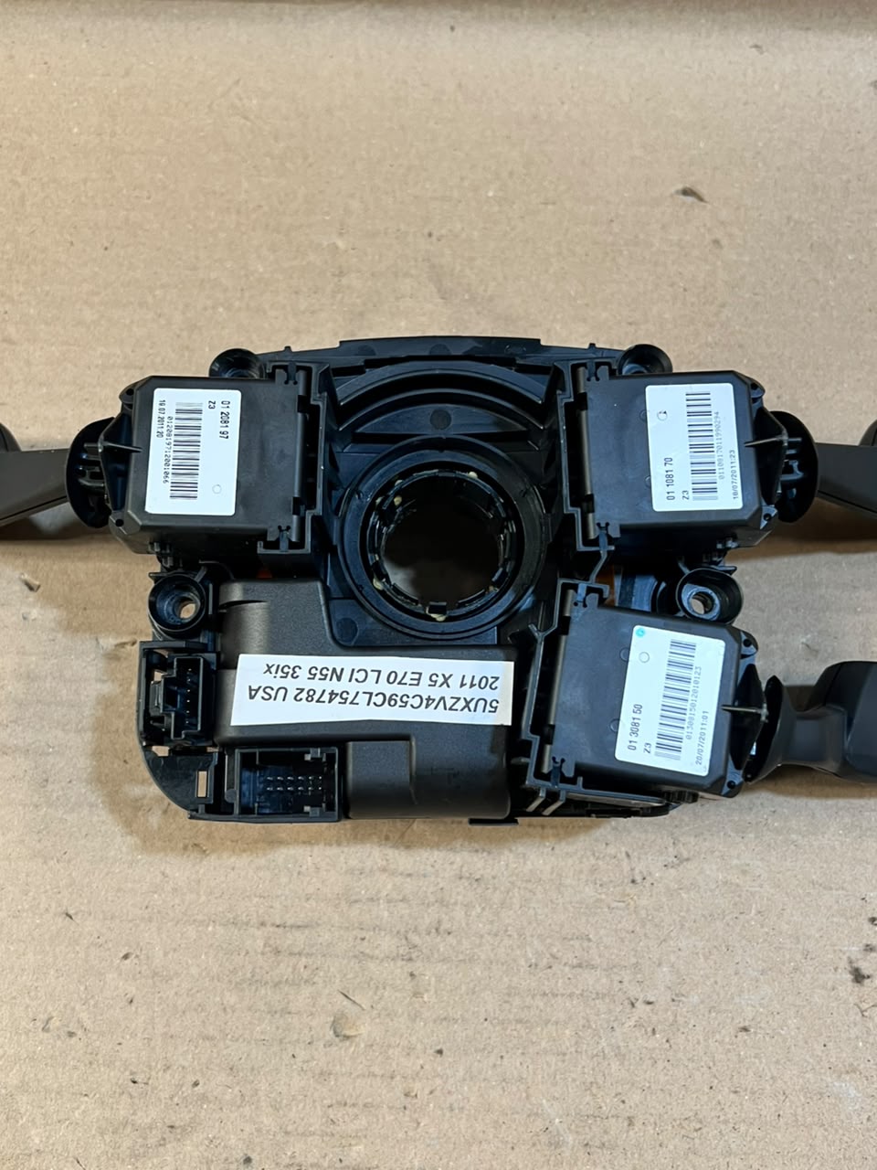 BMW X5 E70 Steering Column Wiper Turn Signal Stalk Switch SZL 9164419 OEM 2006-2013
