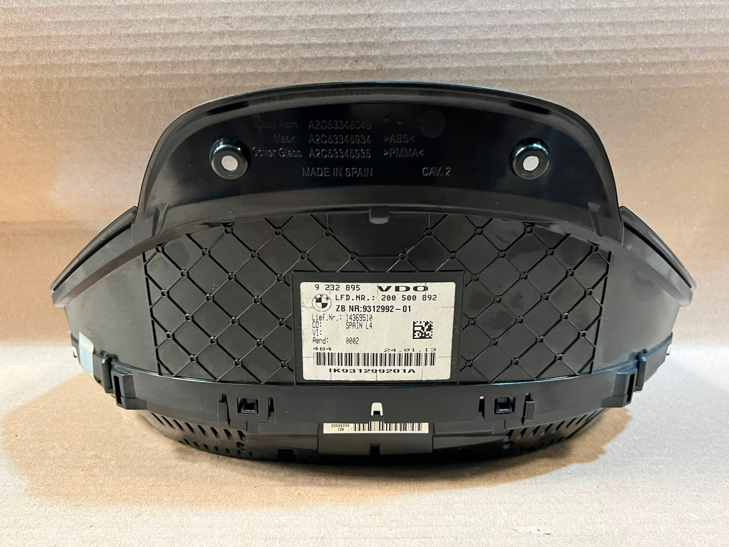 BMW F30 F31 F34 F32 F33 F36 Instrument Cluster Speedometer 9312992 OEM