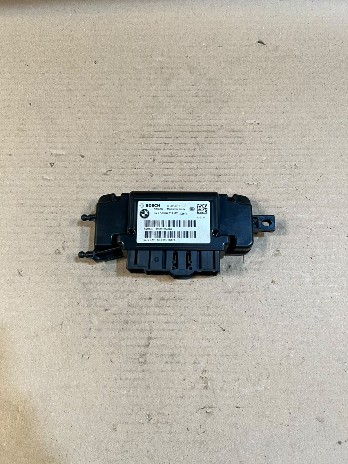 BMW F20 F21 F22 F30 F31 F34 F83 M4 Airbag SRS Control Module 9267214 OEM