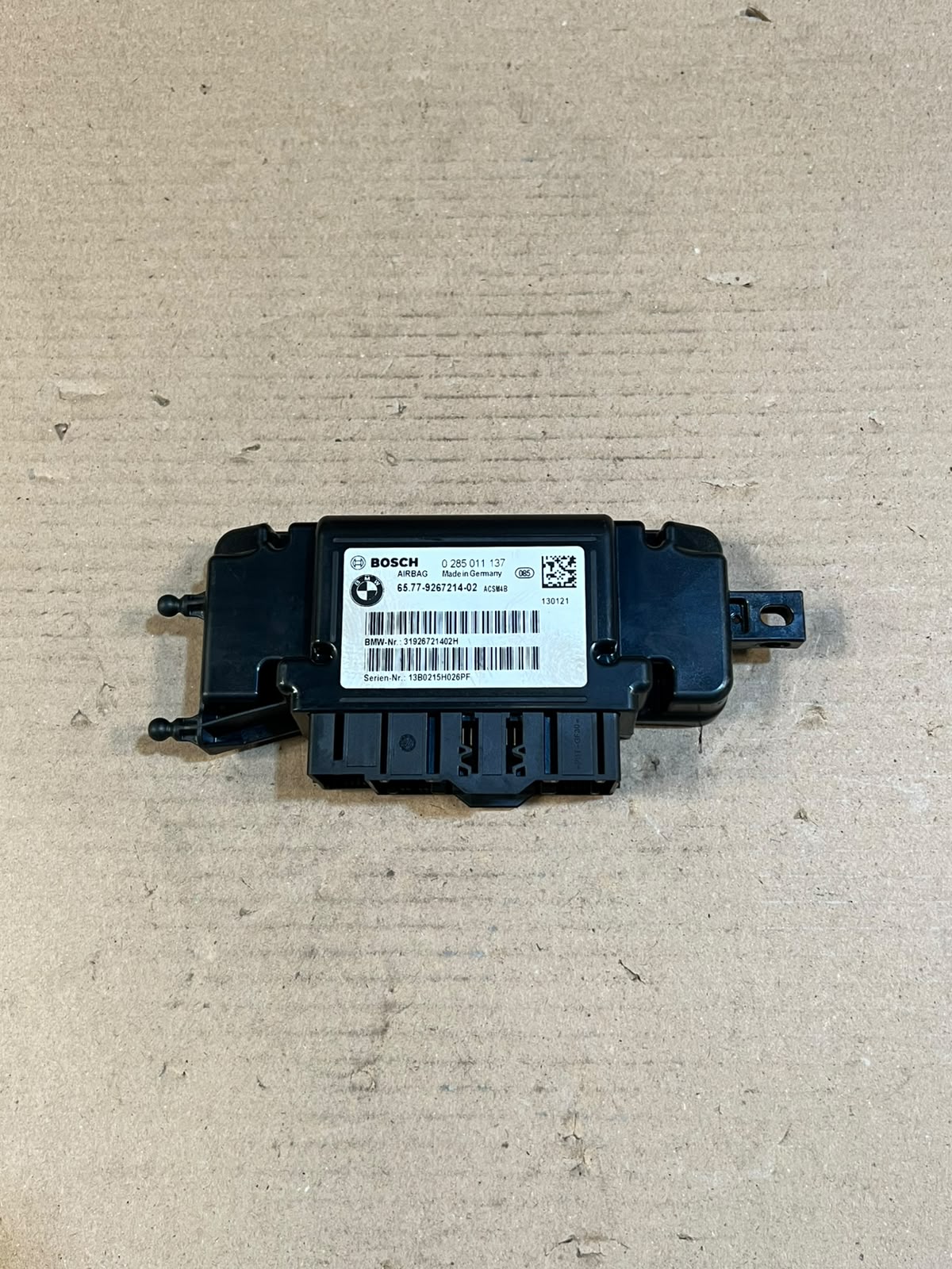 BMW F20 F21 F22 F30 F31 F34 F83 M4 Airbag SRS Control Module 9267214 OEM