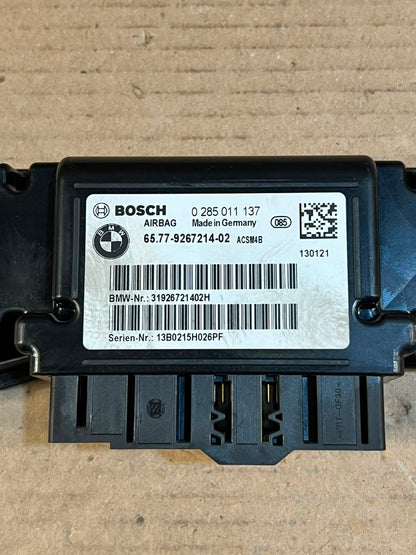BMW F20 F21 F22 F30 F31 F34 F83 M4 Airbag SRS Control Module 9267214 OEM