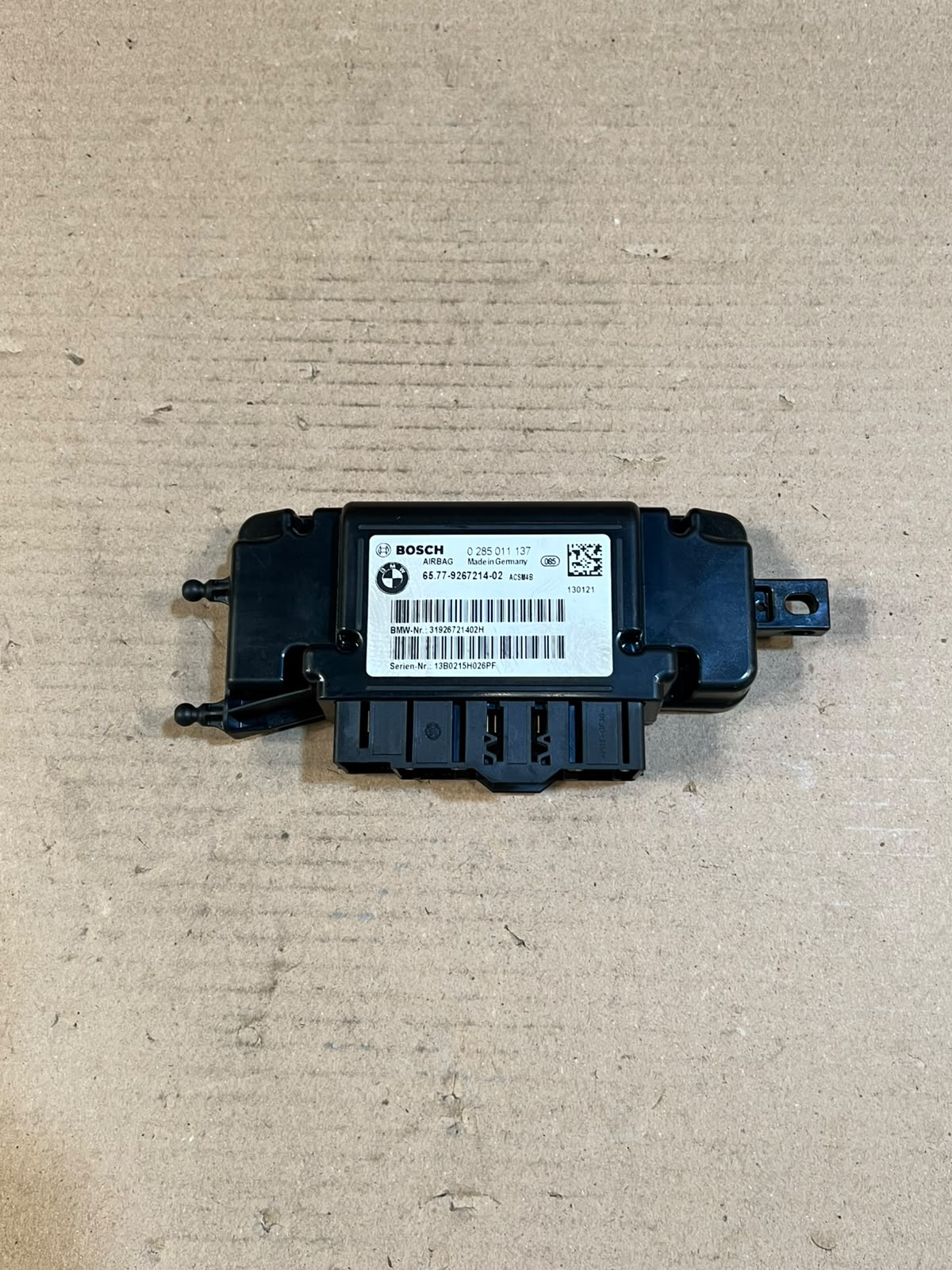 BMW F20 F21 F22 F30 F31 F34 F83 M4 Airbag SRS Control Module 9267214 OEM