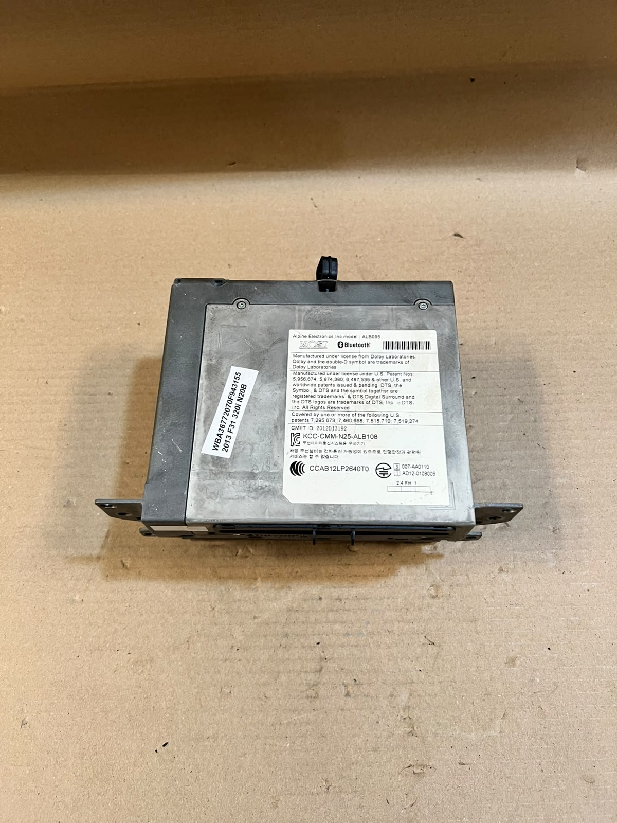 BMW F30 F31 F25 F07 Radio Navigation Bluetooth Head Unit 9311042 OEM