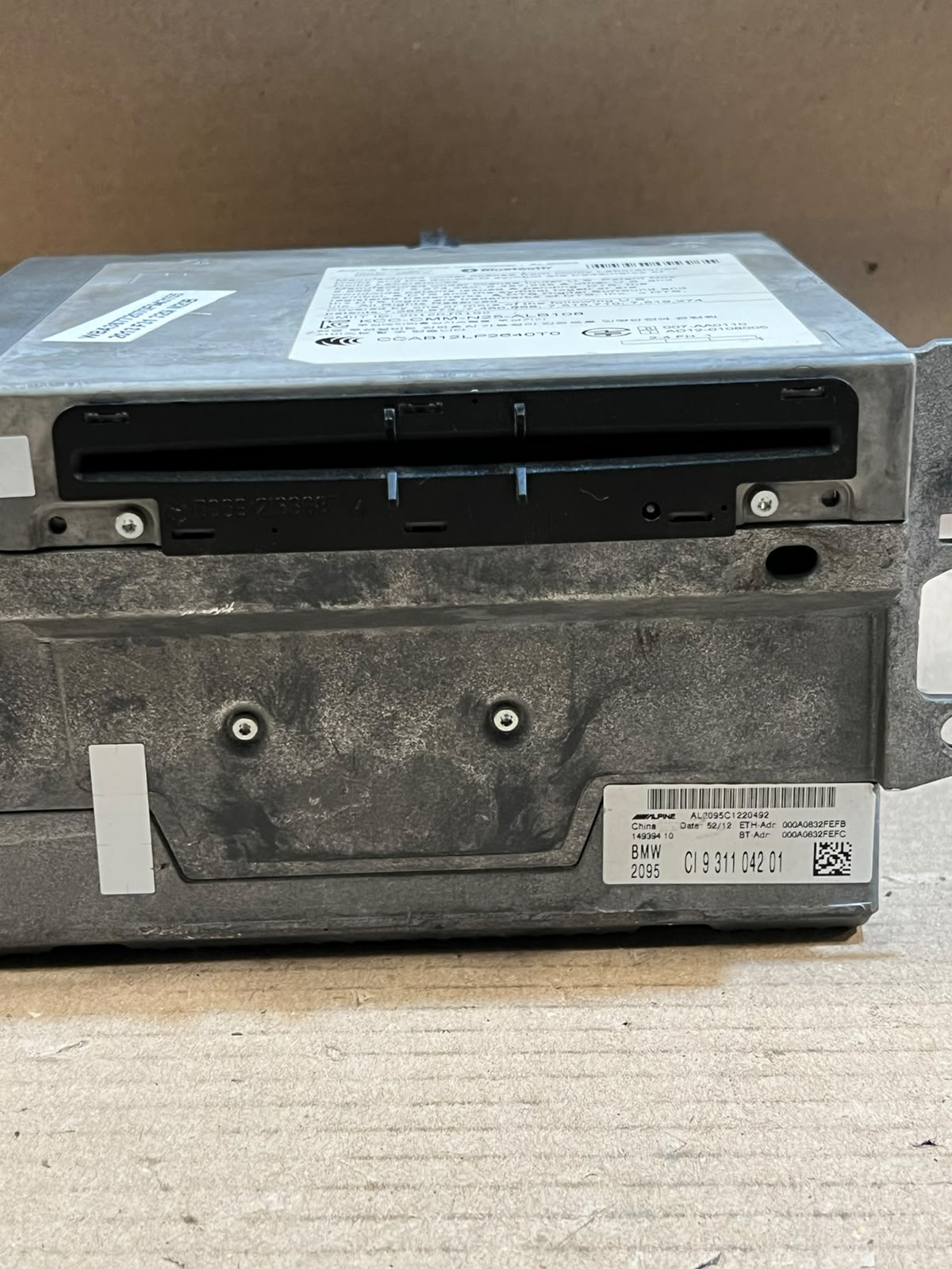 BMW F30 F31 F25 F07 Radio Navigation Bluetooth Head Unit 9311042 OEM