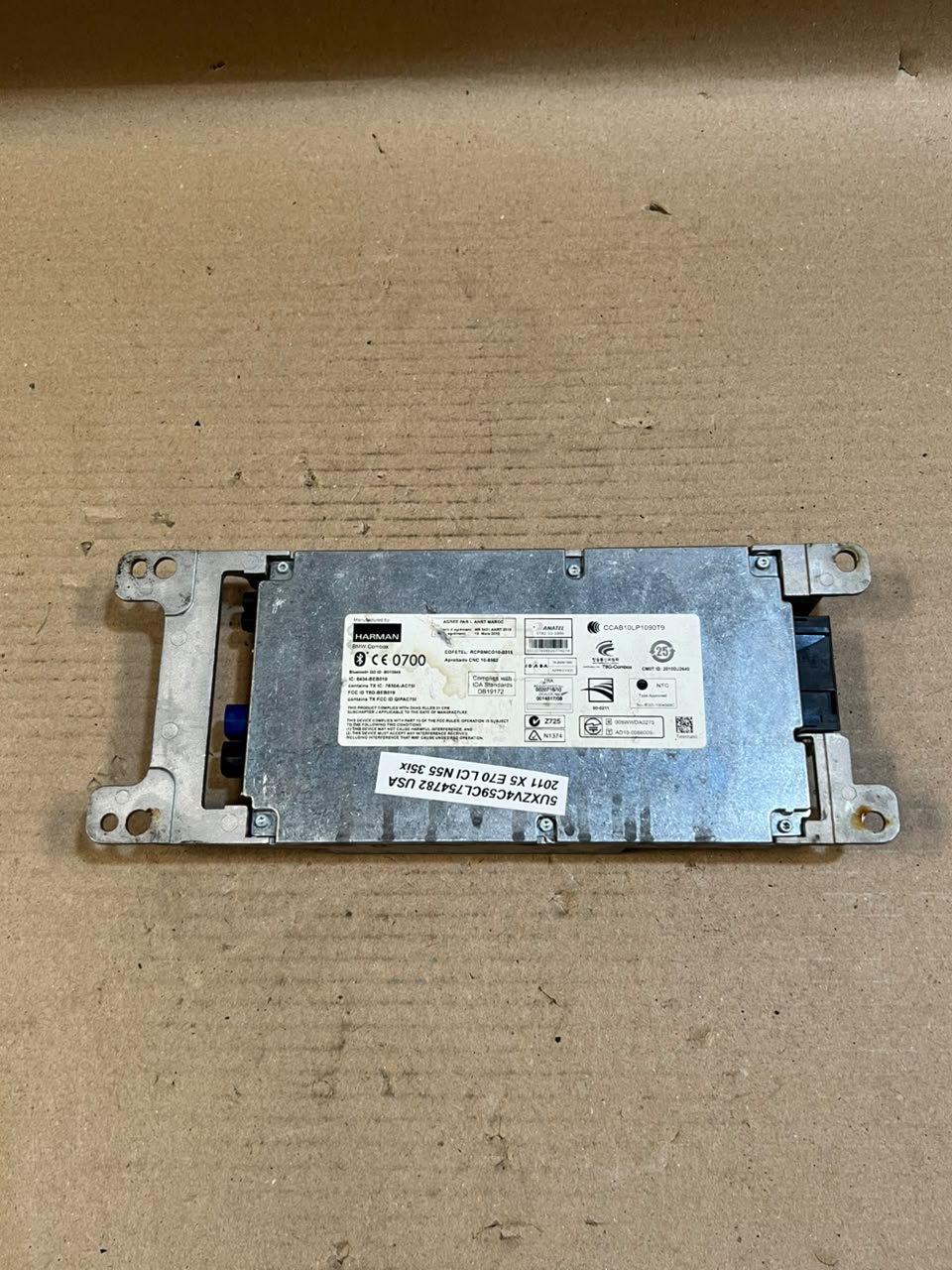 BMW 328i X1 X5 X6 Harman Telematics Bluetooth GPS Control Module 9257164 OEM