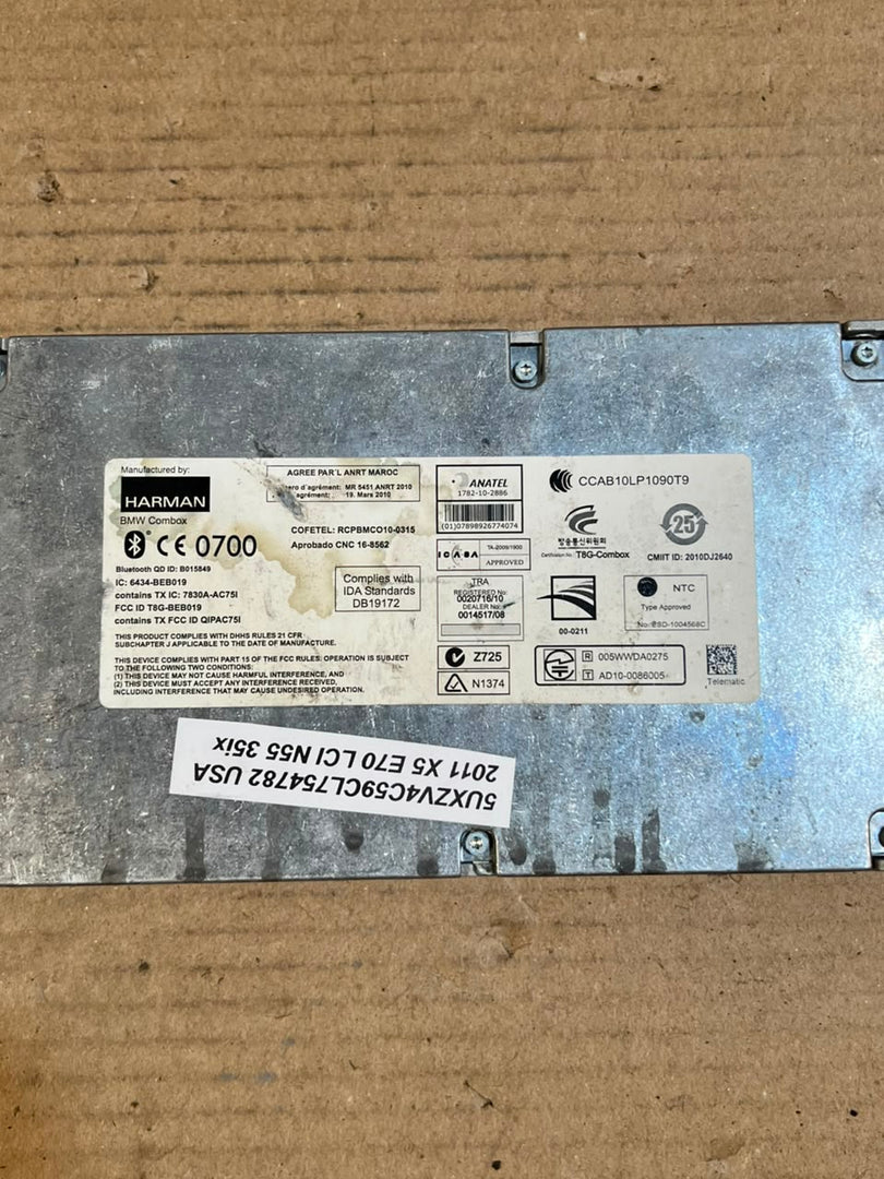 BMW 328i X1 X5 X6 Harman Telematics Bluetooth GPS Control Module 9257164 OEM
