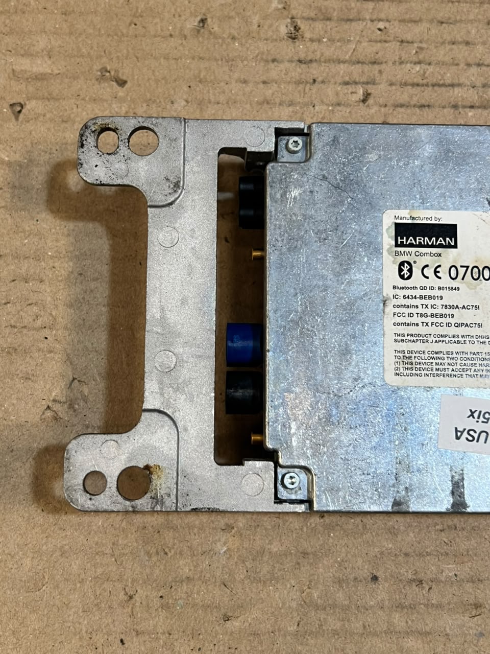 BMW 328i X1 X5 X6 Harman Telematics Bluetooth GPS Control Module 9257164 OEM