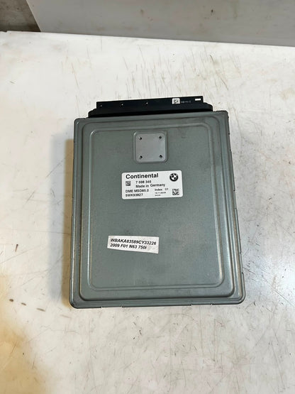 BMW 750Li F01 F02 N63 MSD85.0 Engine ECU DME CAS Key Complete Set 7598345 OEM