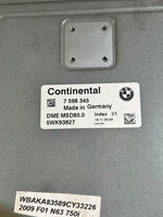 Load image into Gallery viewer, BMW 750Li F01 F02 N63 MSD85.0 Engine ECU DME CAS Key Complete Set 7598345 OEM