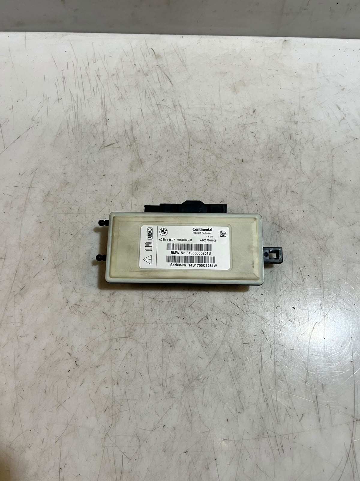 BMW F01 F02 F06 F07 F10 F11 F12 F13 Airbag SRS ECU Control Module 9350002 OEM