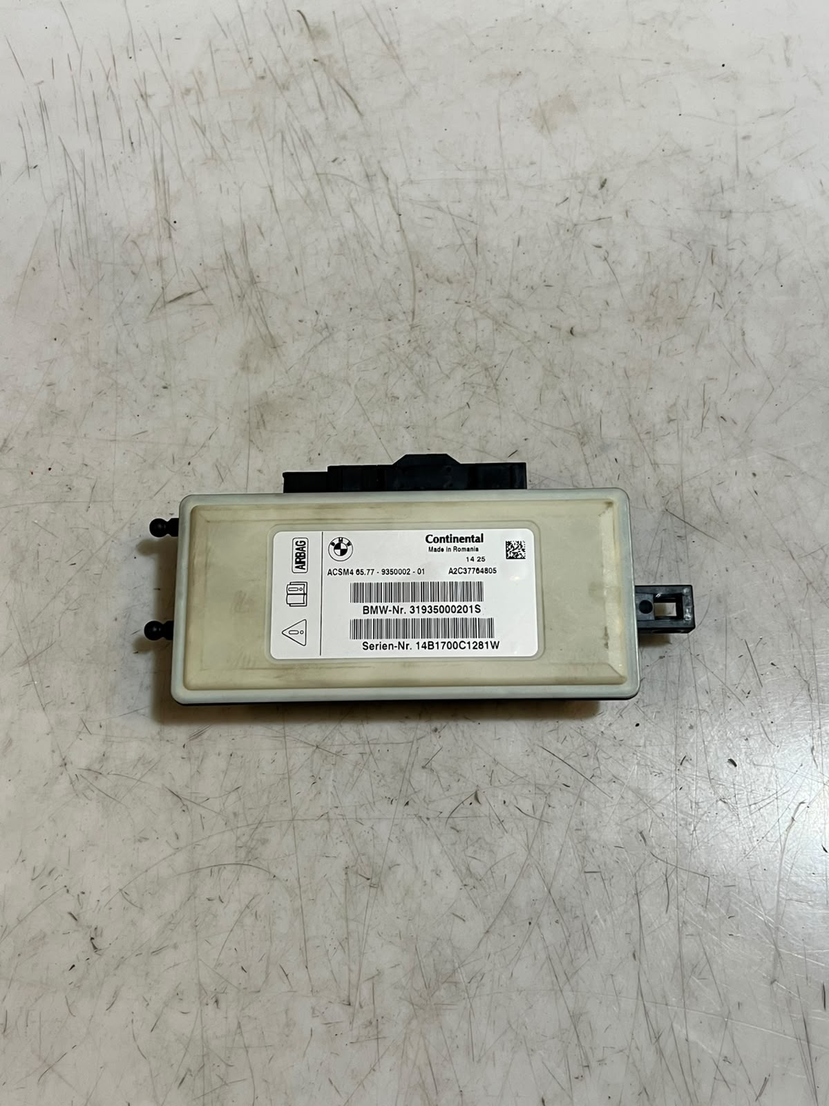 BMW F01 F02 F06 F07 F10 F11 F12 F13 Airbag SRS ECU Control Module 9350002 OEM