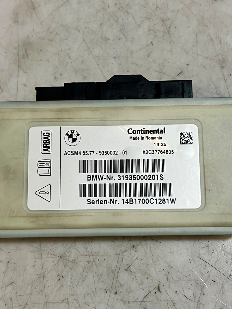 BMW F01 F02 F06 F07 F10 F11 F12 F13 Airbag SRS ECU Control Module 9350002 OEM