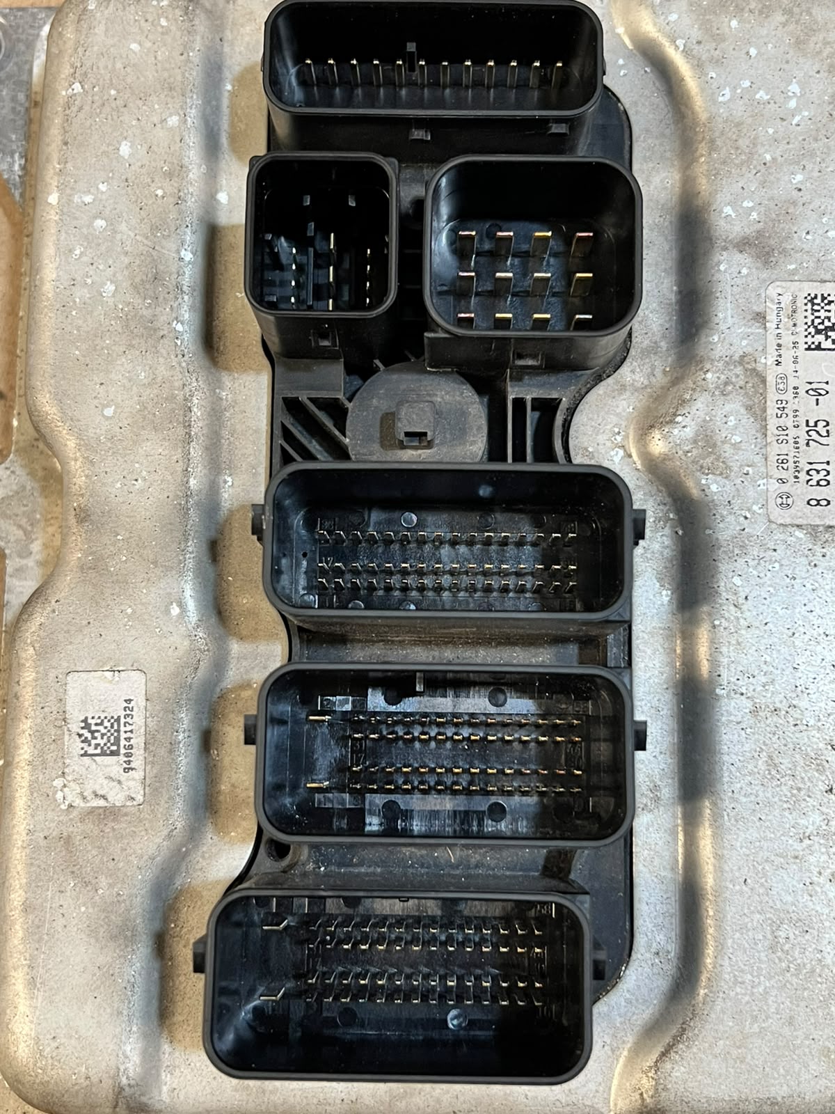 2014 BMW 520i F10 LCI N20 Engine ECU DME Control Unit Set 8631725 OEM