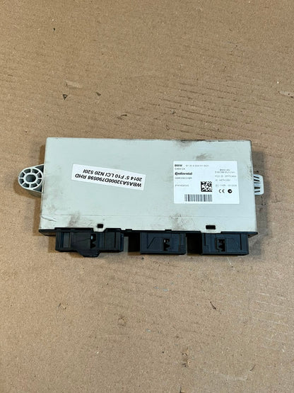 2014 BMW 520i F10 LCI N20 Engine ECU DME Control Unit Set 8631725 OEM