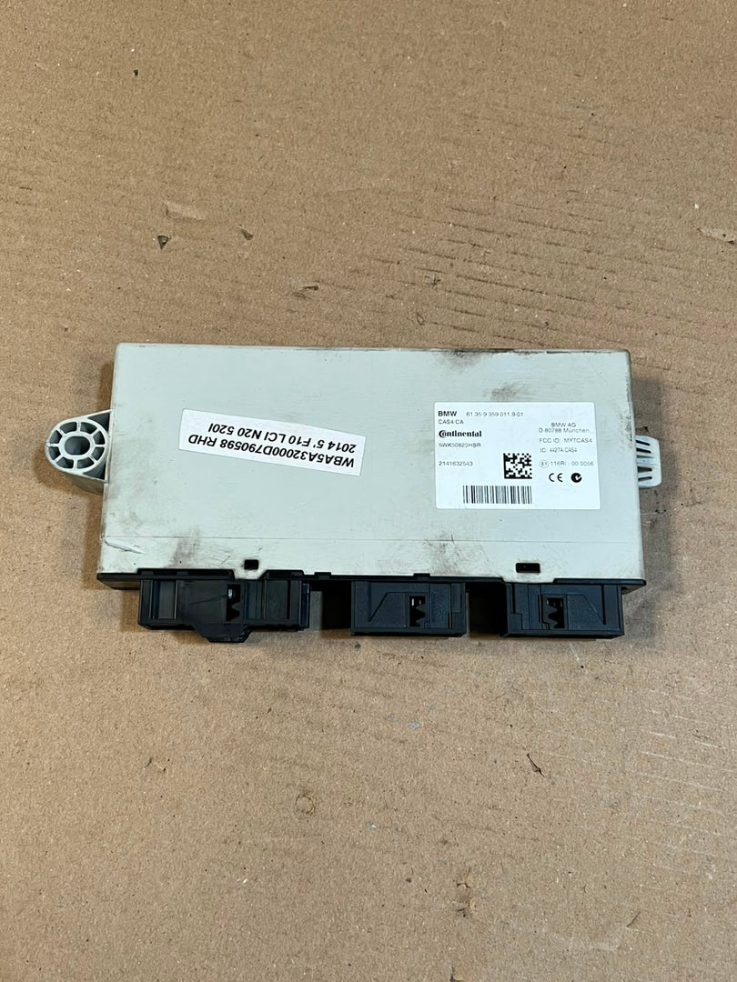 2014 BMW 520i F10 LCI N20 Engine ECU DME Control Unit Set 8631725 OEM