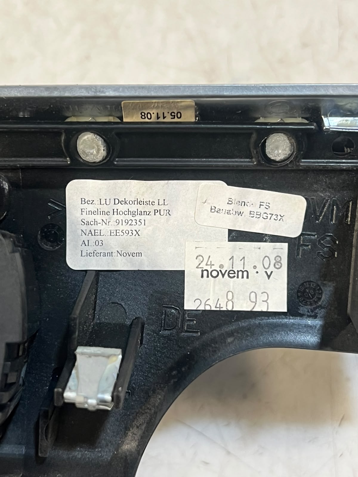 BMW X3 F25 X5 E70 F10 F11 F06 Headlight Light Switch Control 9192745 OEM