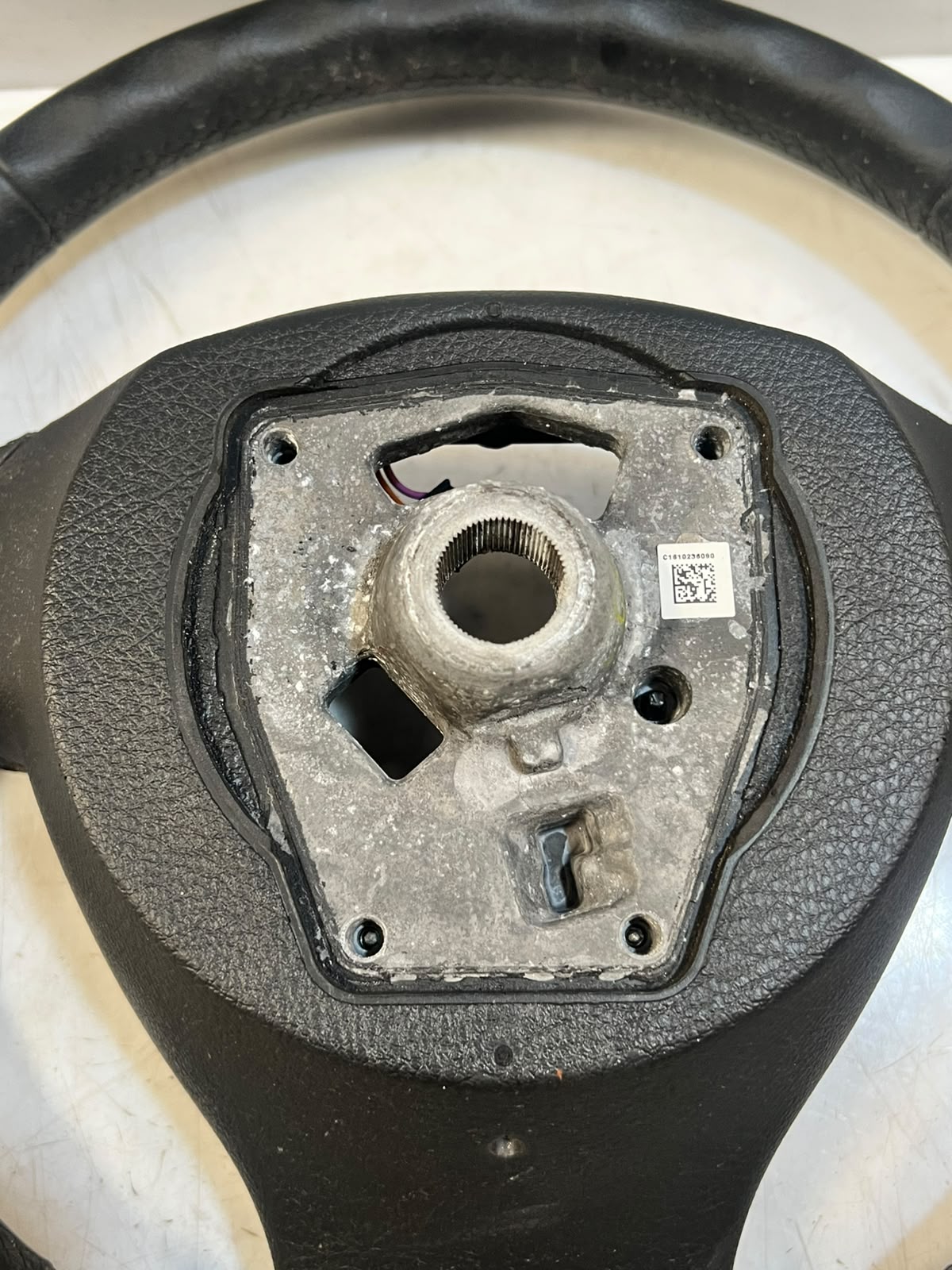 BMW 5 Series F10 F11 F01 Leather Multifunction Steering Wheel 6102364 OEM