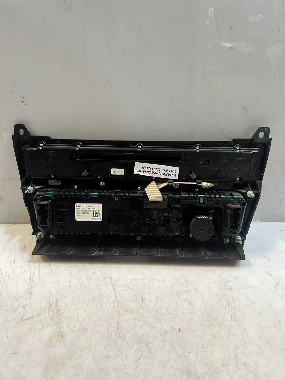 BMW 528i 535i 550i F10 F11 AC Climate Control Temperature Unit 9241241 OEM