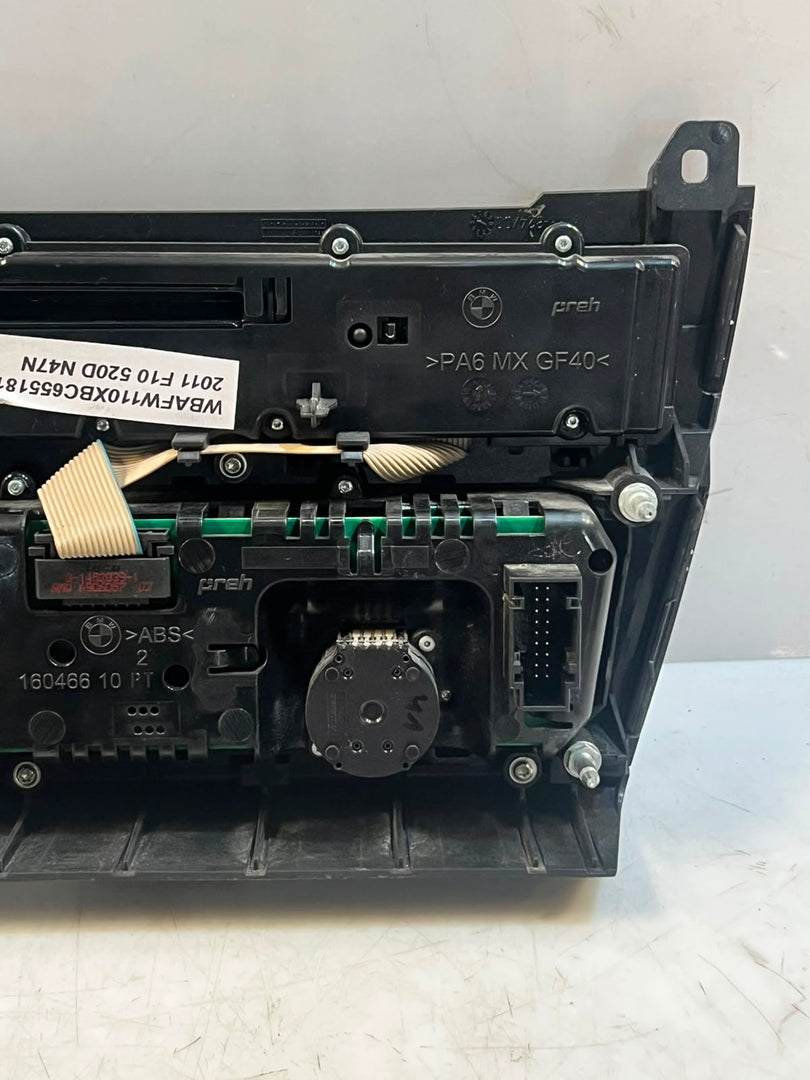 BMW 528i 535i 550i F10 F11 AC Climate Control Temperature Unit 9241241 OEM