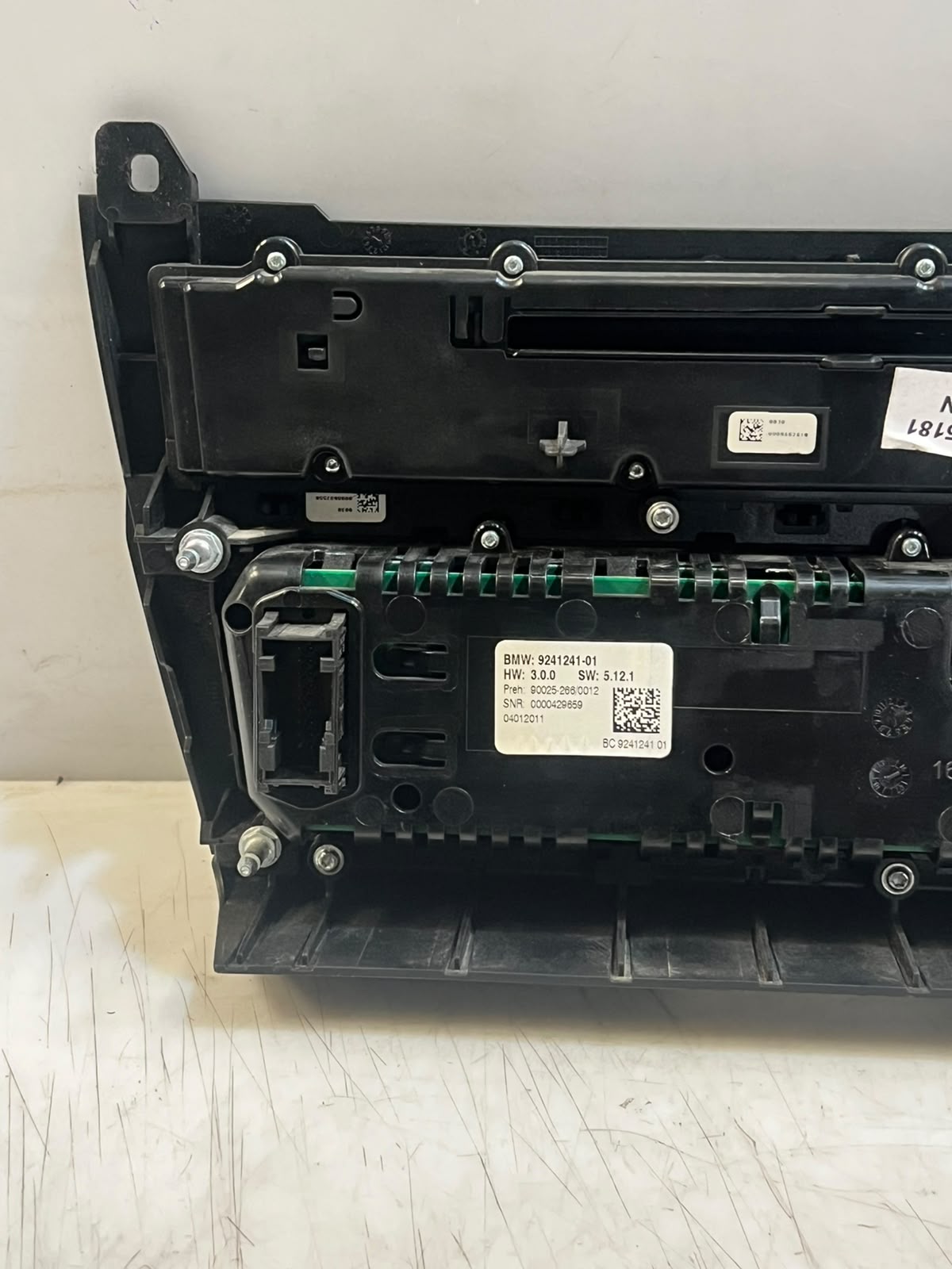 BMW 528i 535i 550i F10 F11 AC Climate Control Temperature Unit 9241241 OEM