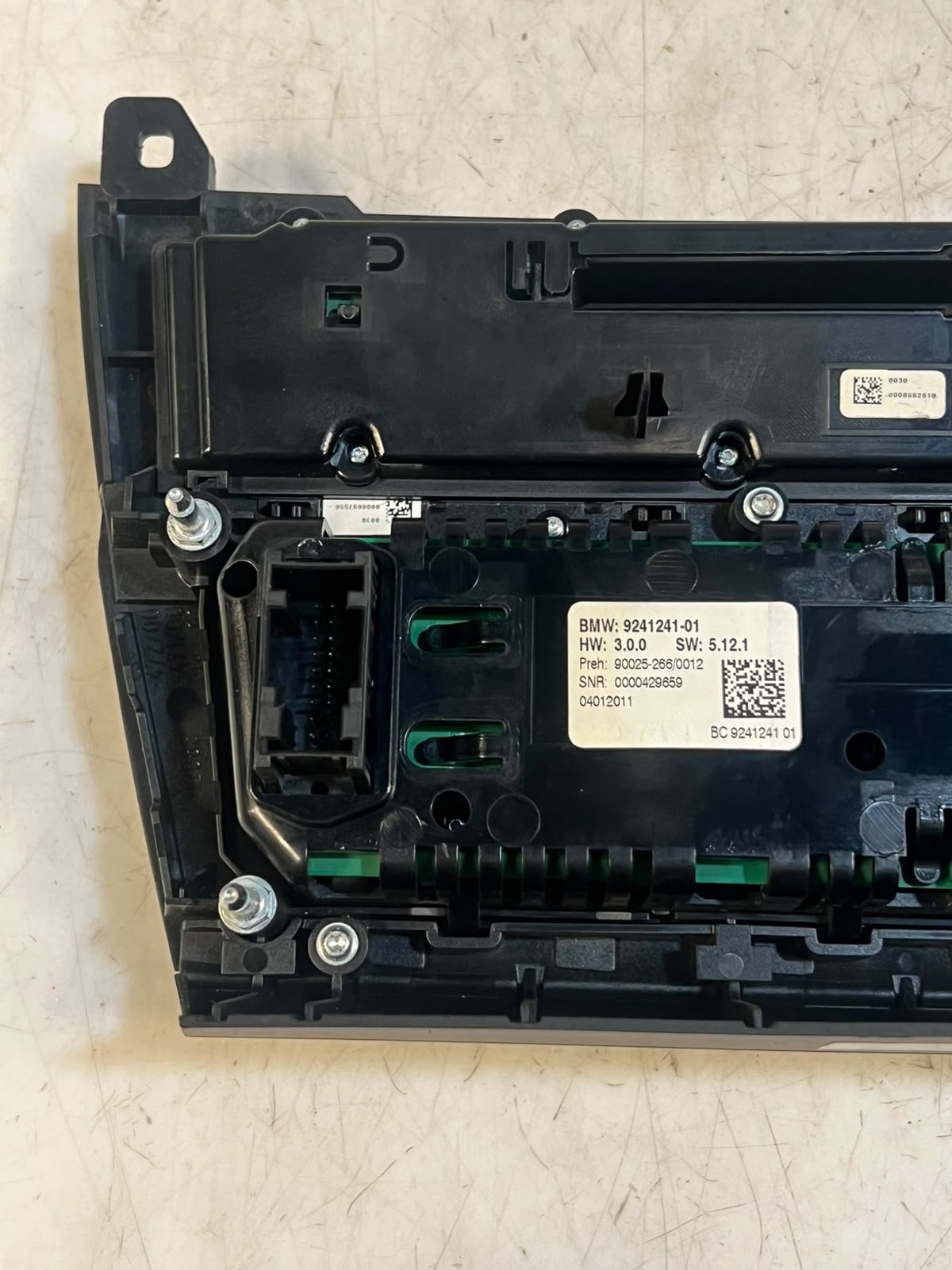BMW 528i 535i 550i F10 F11 AC Climate Control Temperature Unit 9241241 OEM