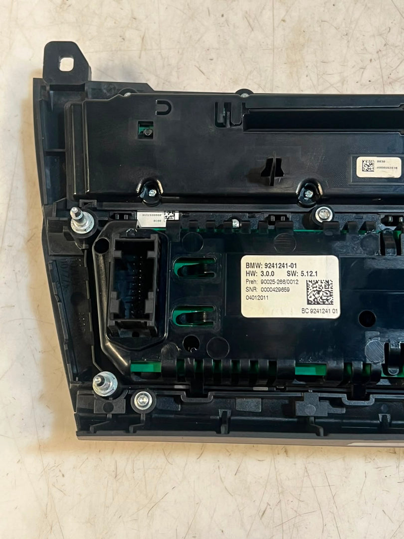 BMW 528i 535i 550i F10 F11 AC Climate Control Temperature Unit 9241241 OEM