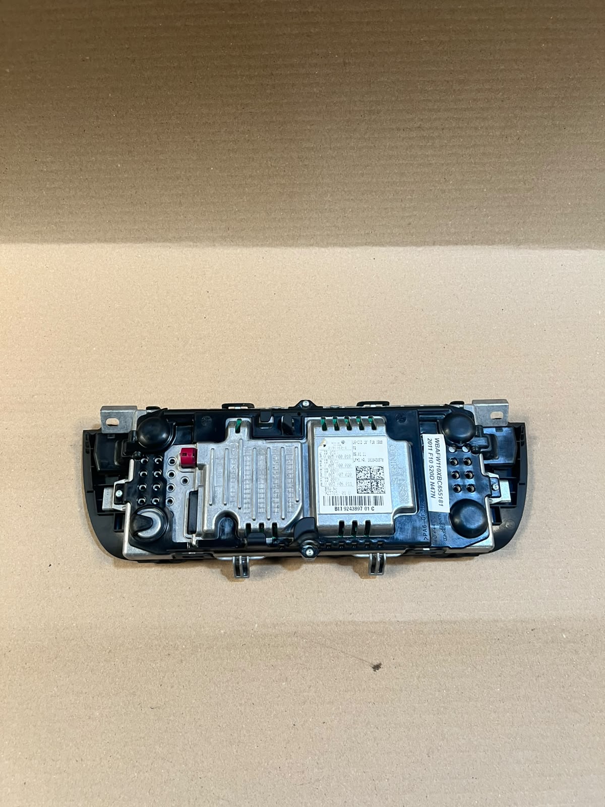 2011 BMW 535i F10 10" CID Central Information Navigation Display Screen 9243897 OEM