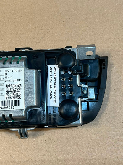 2011 BMW 535i F10 10" CID Central Information Navigation Display Screen 9243897 OEM