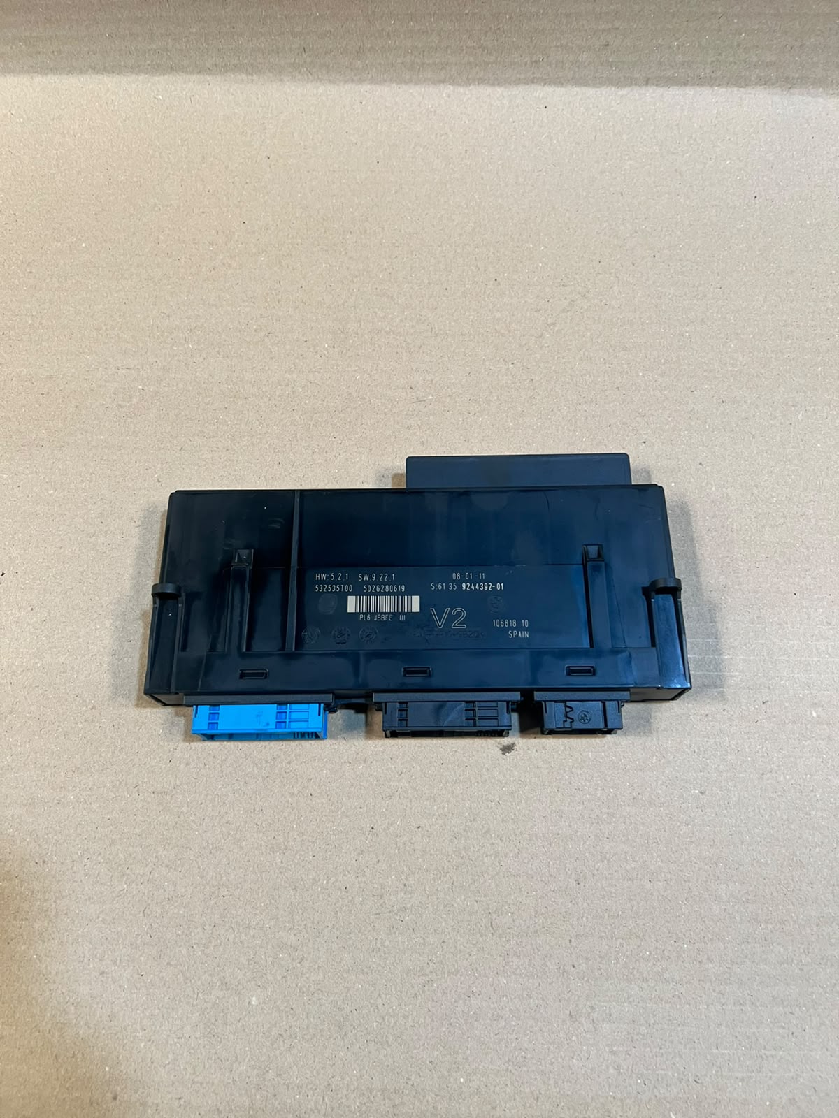 BMW 520d 530d F10 F11 Body Control Module Junction Box JBE 9244392 OEM