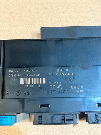 BMW 520d 530d F10 F11 Body Control Module Junction Box JBE 9244392 OEM